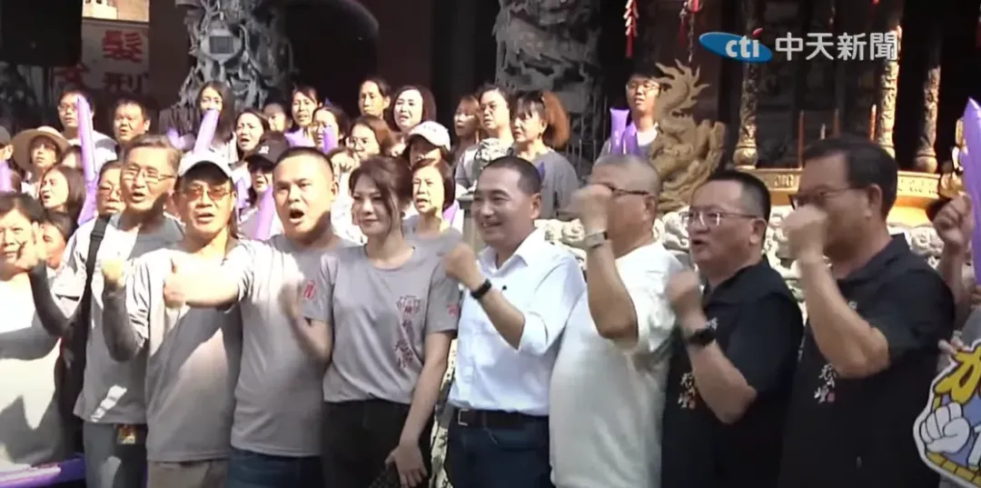 黃嫈珺在去年總統大選期間挺國民黨總統候選人侯友宜上月遭黨懲處停權3年。(資料照/中天新聞)