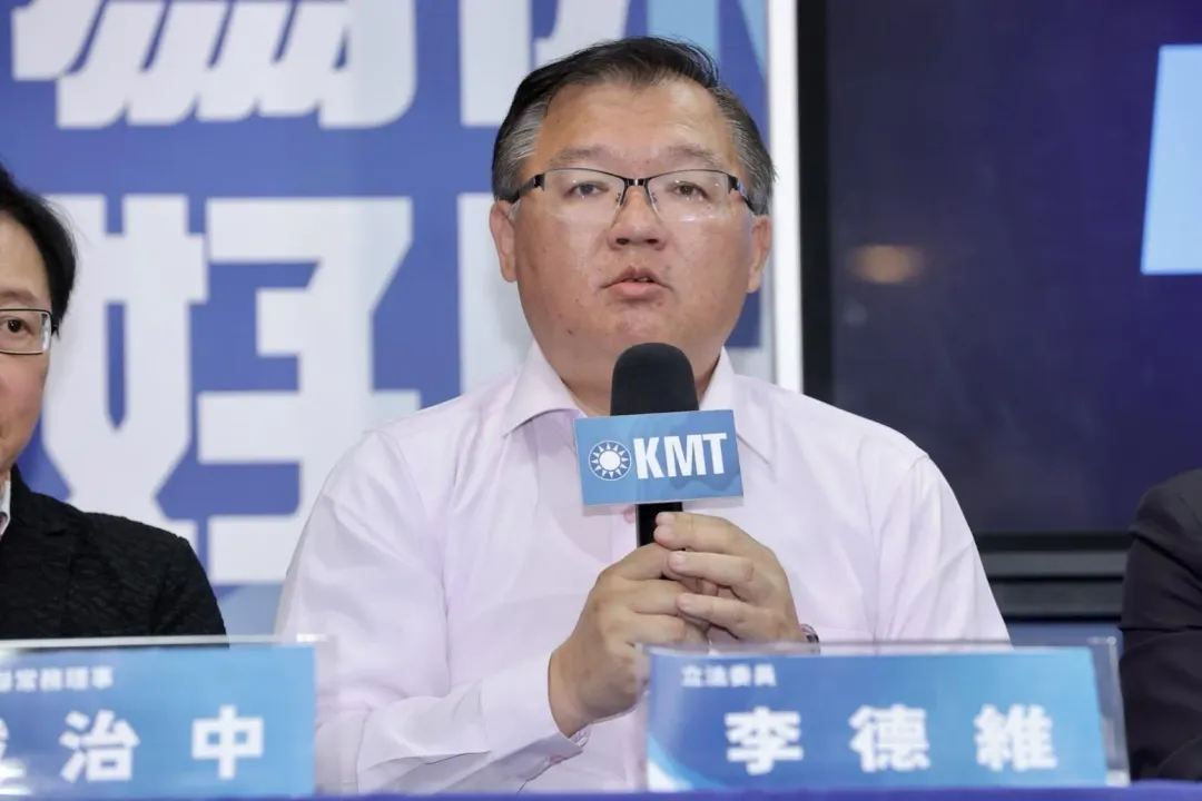 李德維14日對朱立倫爆料韓國瑜表示訝異,認為每個人發言都要小心。(圖/國民黨提供)