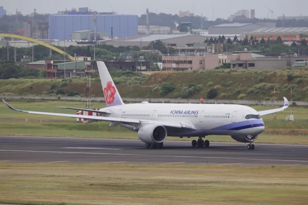 中華航空引進企業採購永續航空燃油(SAF)合作模式。(圖/李俊毅攝)