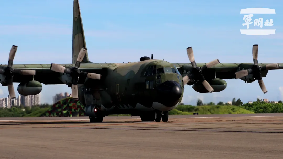 空軍C-130運輸機。(圖/軍聞社)