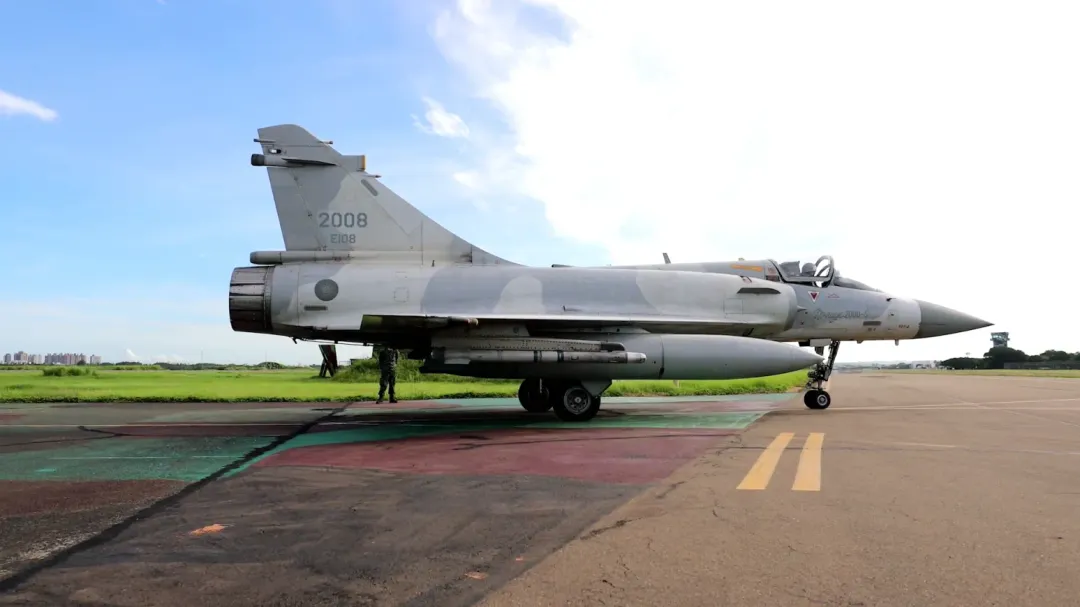 空軍幻象2000-5Ei戰機。(圖/軍聞社)