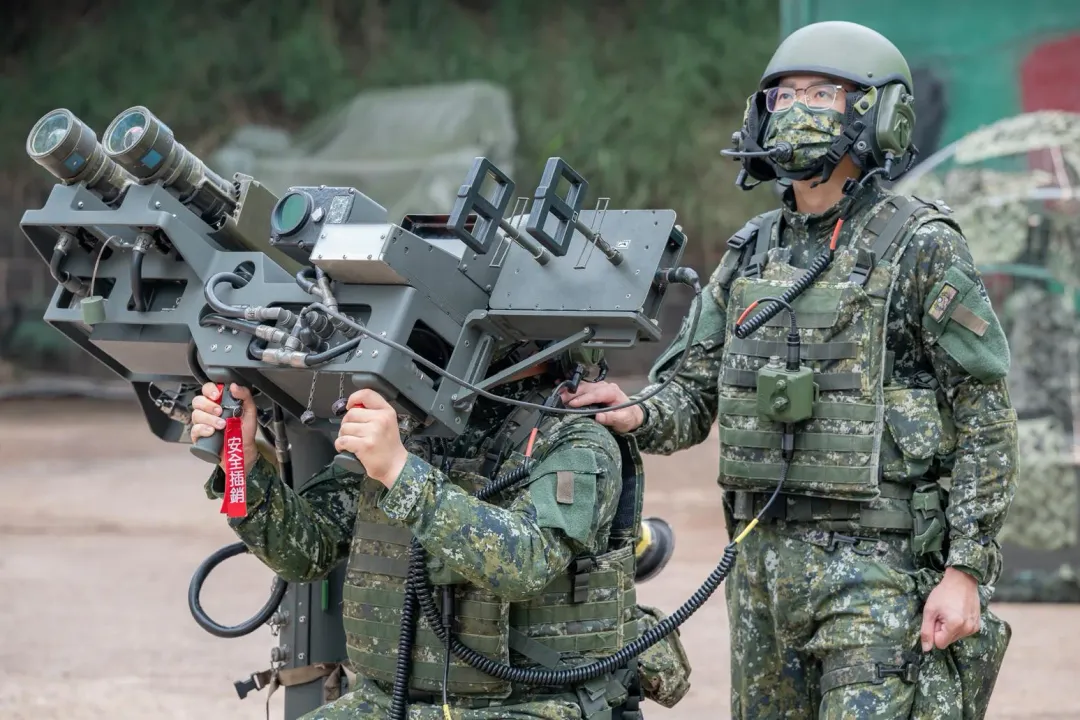陸軍澎防部防空連DMS雙聯裝刺針飛彈(圖/國防部提供)