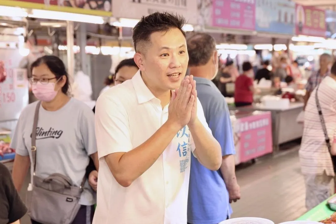 國民黨前立委陳以信24日突然表態要爭取國民黨2026台南市長提名。（圖／陳以信臉書）
