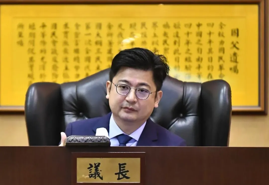 彰化縣議長謝典林。(圖/中天新聞)