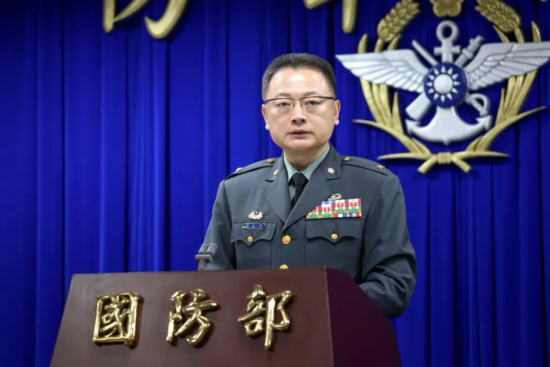 國防部發言人孫立方資料照。(圖/國防部提供)