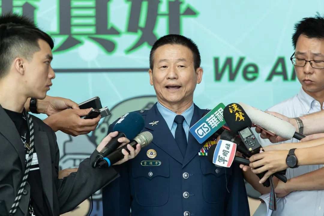 曹進平。(圖/國防部)