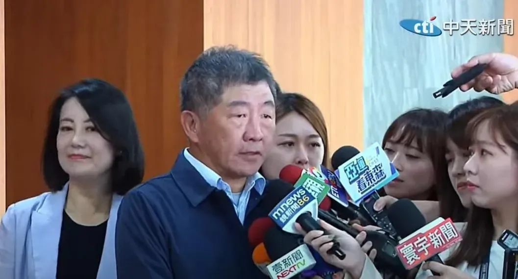 前衛服部長陳時中傳出是民進黨不分區立委名單的熱門人選之一。(資料照/中天新聞)