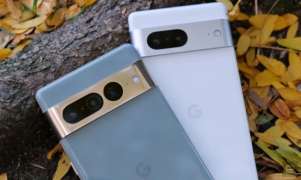 Google Pixel 7手機（圖取自Google）