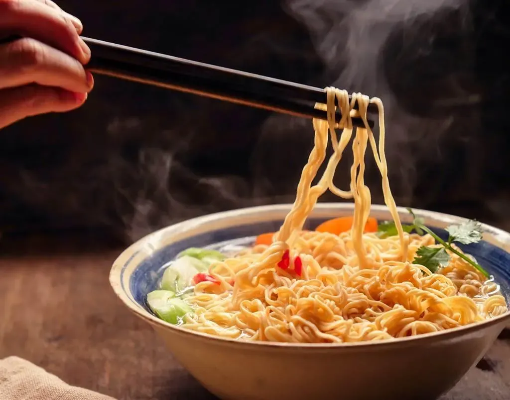 根據研究指出，速食餐、泡麵、零食等含大量精緻澱粉、糖份及脂肪，皆是可能造成睡眠品質下降及入睡困難的因素，並且還會造成肥胖。（圖／pixabay）