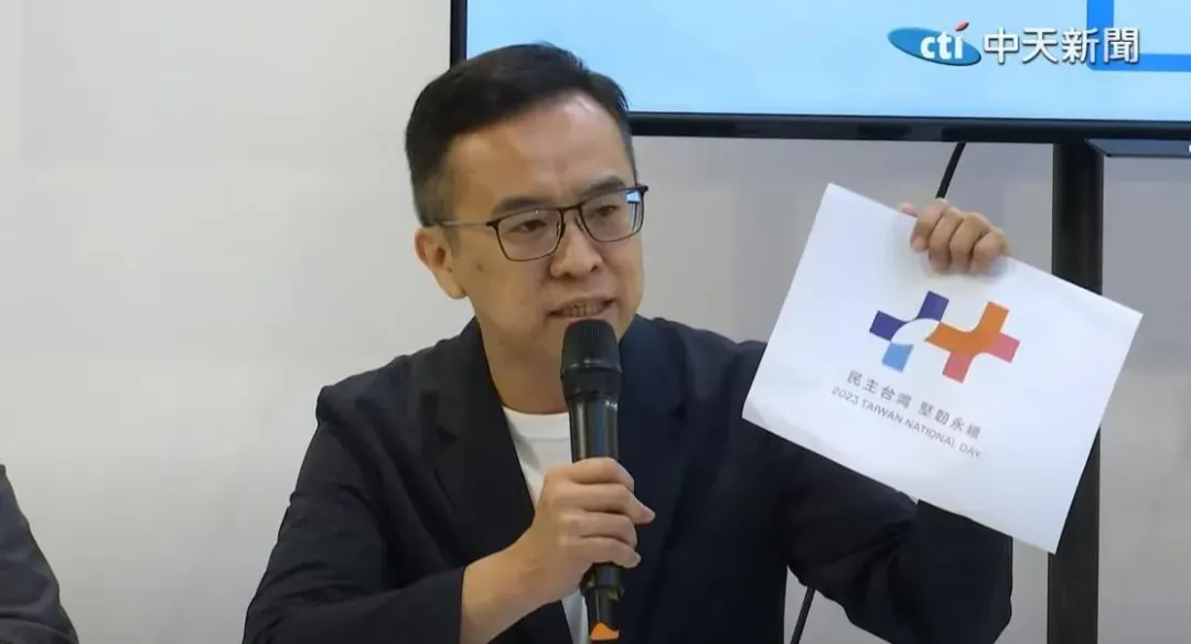 侯友宜競辦發言人黃子哲。(圖/中天新聞)