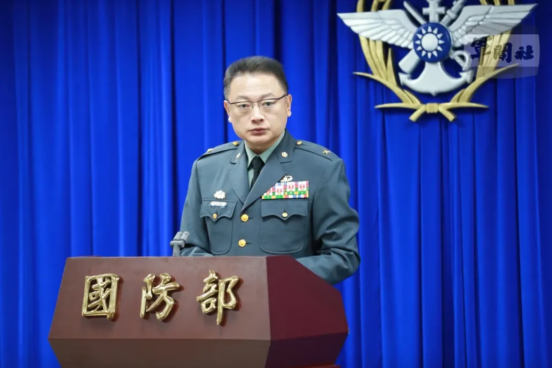 國防部發言人孫立方。(圖/國防部)