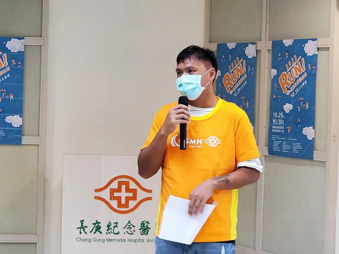 肺移植病患連先生。(圖/林口長庚醫院提供)