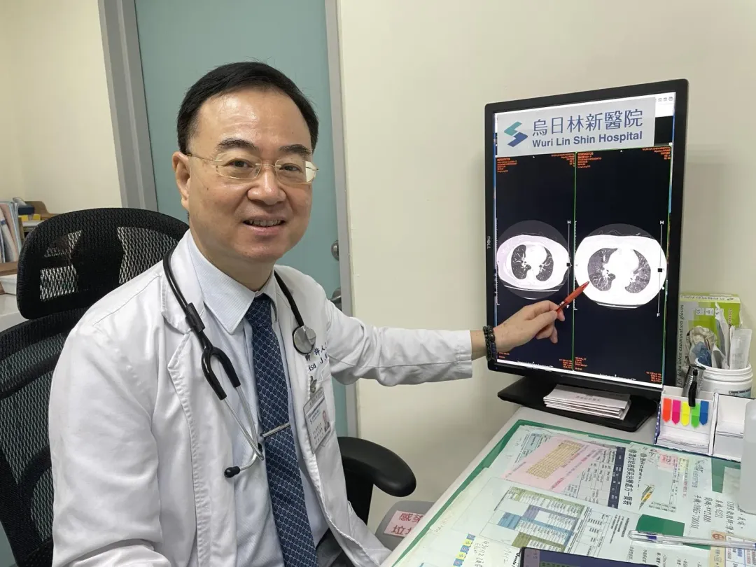 烏日林新醫院癌症中心主任暨胸腔內科醫師許人文。(圖/烏日林新醫院提供)
