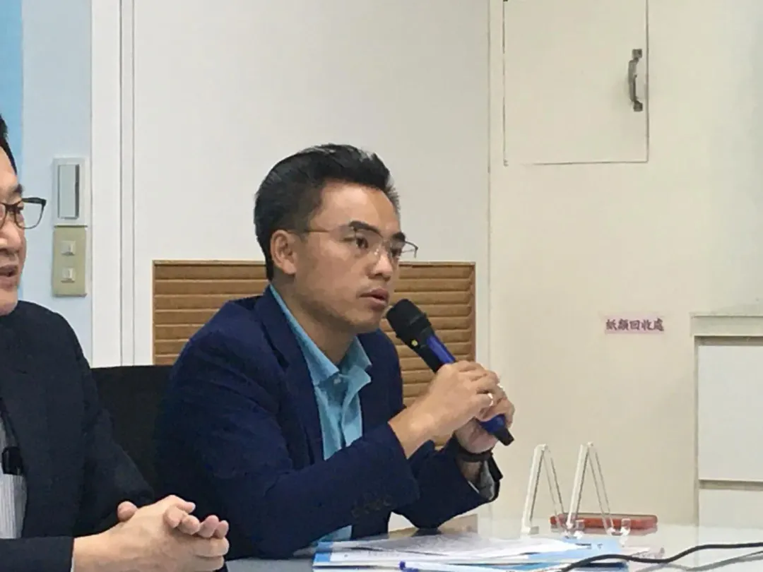 立委洪孟楷表示，蔡英文去年也相信林智堅的論文沒有抄襲。（圖／黃彥昇攝）