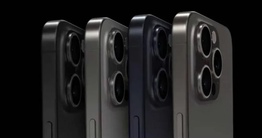 蘋果iPhone 15 Pro採用台積電3奈米晶片（圖取自蘋果iPhone官網）