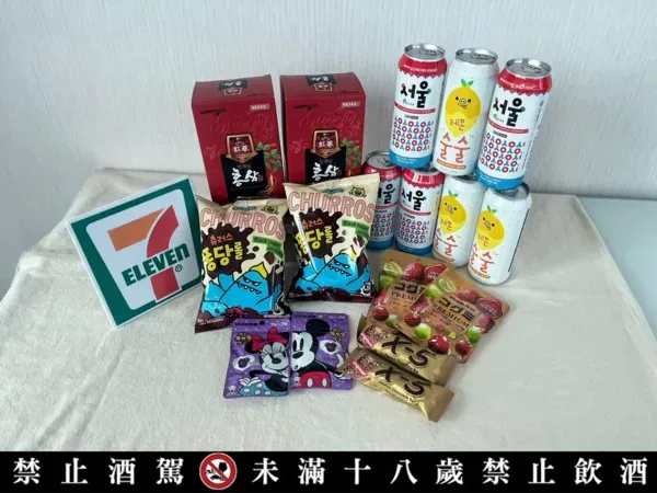 其他一系列南韓人氣零食、啤酒也將開賣。(圖/7-11提供)