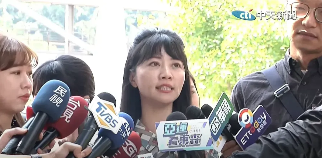民進黨立委高嘉瑜。(圖/中天新聞)