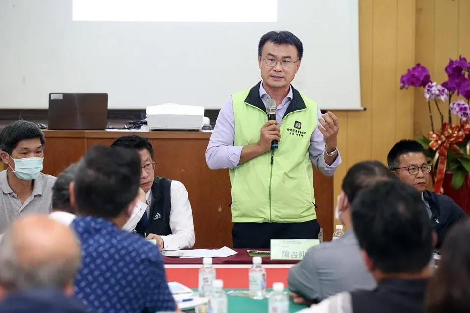 農業部長陳吉仲。(圖/中天新聞)