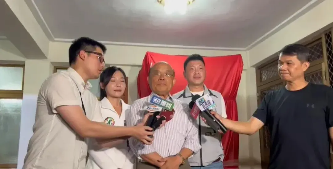 前行政院長蘇貞昌(攝自中天新聞)