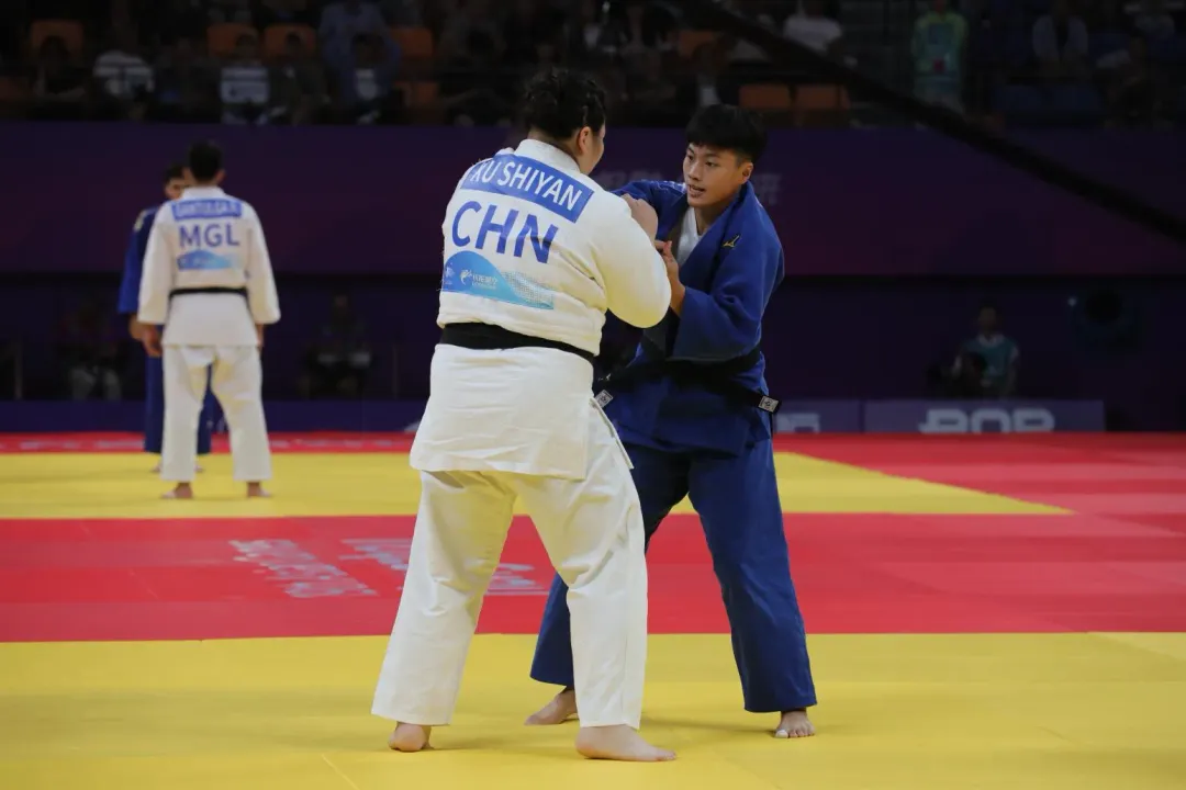 蔡佳雯將在敗部復活賽對上蒙古選手拚爭銅機會。（圖／李孟昌攝）