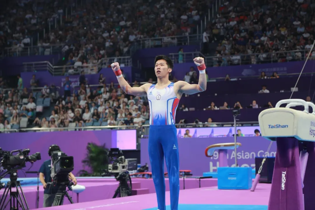 李智凱經過1年多休息、復健,選在體操世界盃瓦那站復出。(資料照/潘佳易攝)
