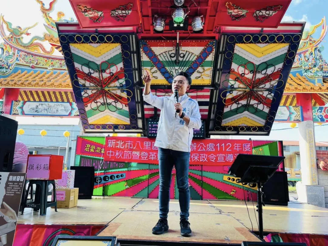 洪孟楷指出,自己近來頻頻遇到基層對藍白合的焦慮。(圖取自洪孟楷臉書)