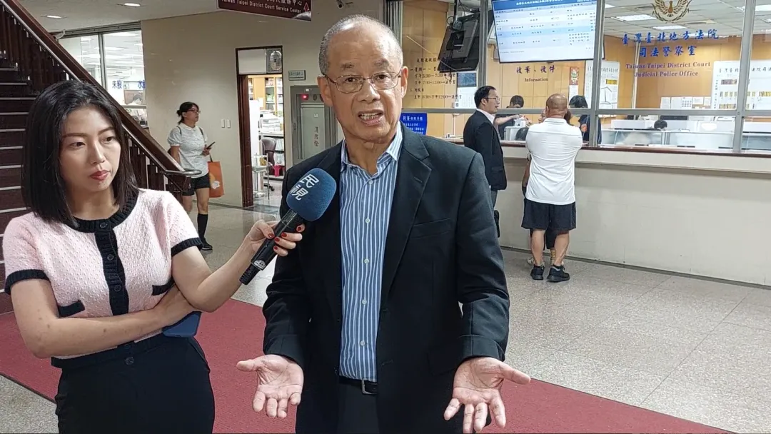 筆名翁達瑞的旅美教授陳時奮資料照。(圖/中天新聞)