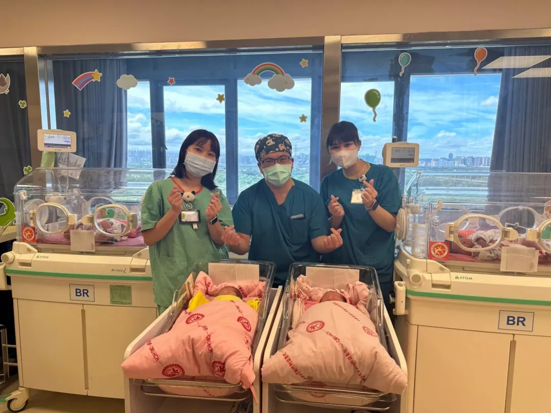 中醫大新竹附醫國慶寶寶。（圖／中醫大新竹附醫提供）