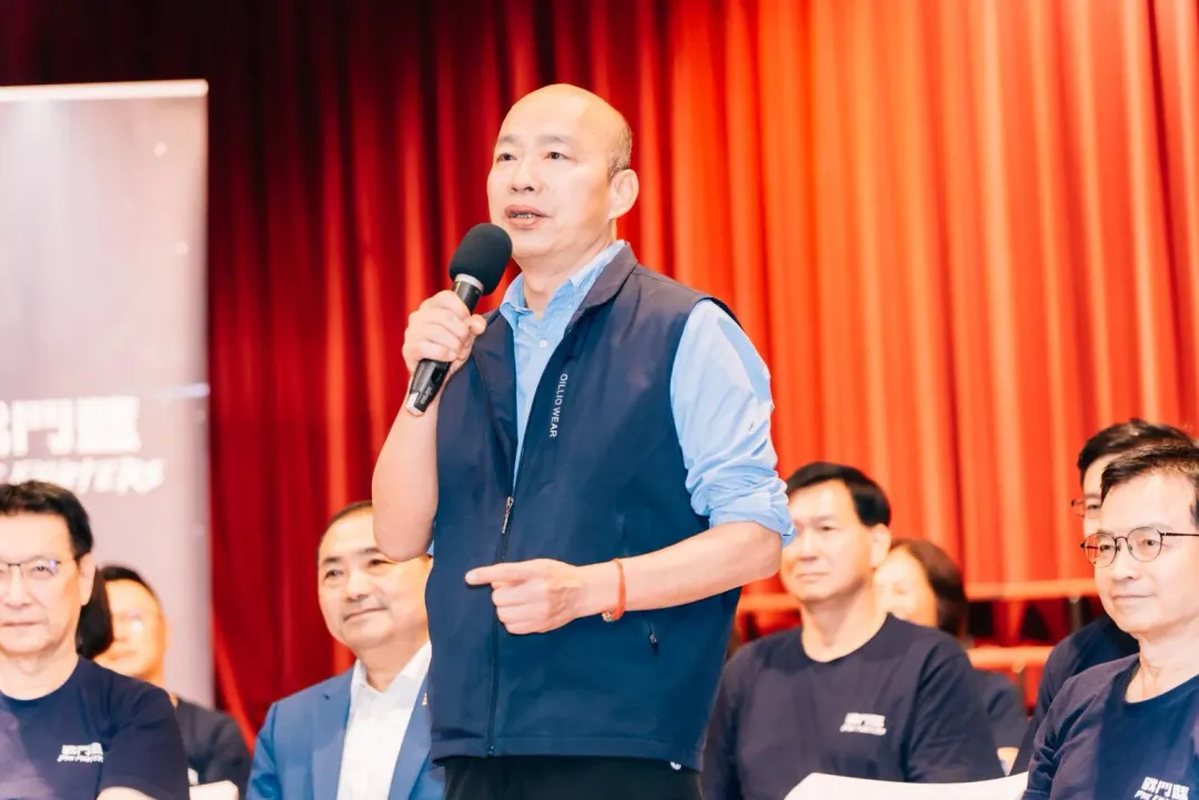 前高雄市長韓國瑜資料照。(圖/趙少康辦公室提供)