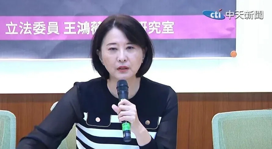國民黨立委王鴻薇。(圖/中天新聞)