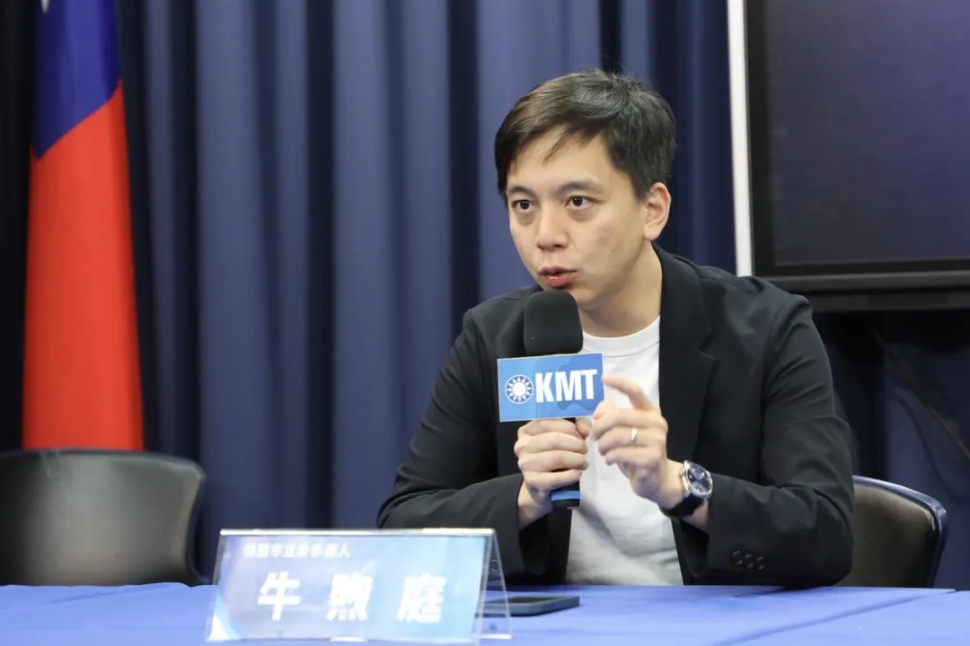 國民黨立委牛煦庭質疑中央編列3.6億元補助民間團體、宗教團體利用補助款在為選舉綁樁。（資料圖／國民黨提供）