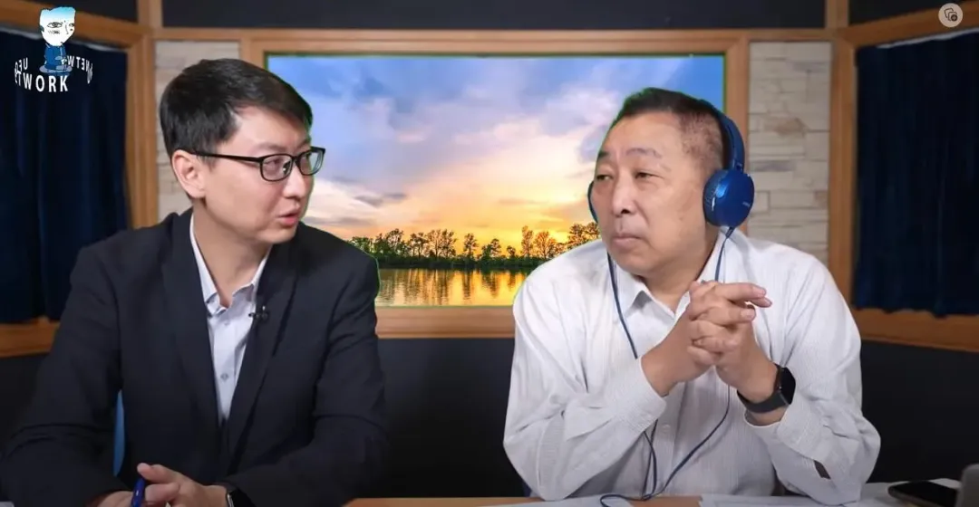 錢震宇表示,現在基層有聲音傳出,侯友宜新北造勢成功讓民眾黨不敢民主初選(攝自YT頻道《飛碟早餐 唐湘龍時間》)