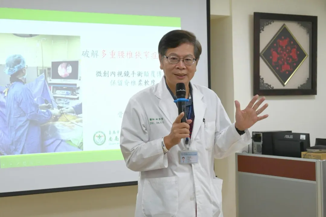 林聖哲院長表示,近幾年微創手術盛行,致力於提供患者更好的術後生活品質、縮短復原時間。(圖/安南醫院提供)