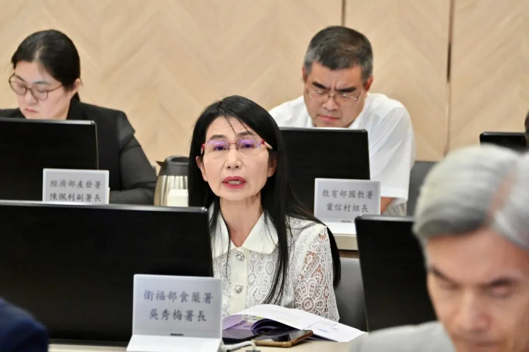 食藥署長吳秀梅傳出將去職。(圖/行政院提供)
