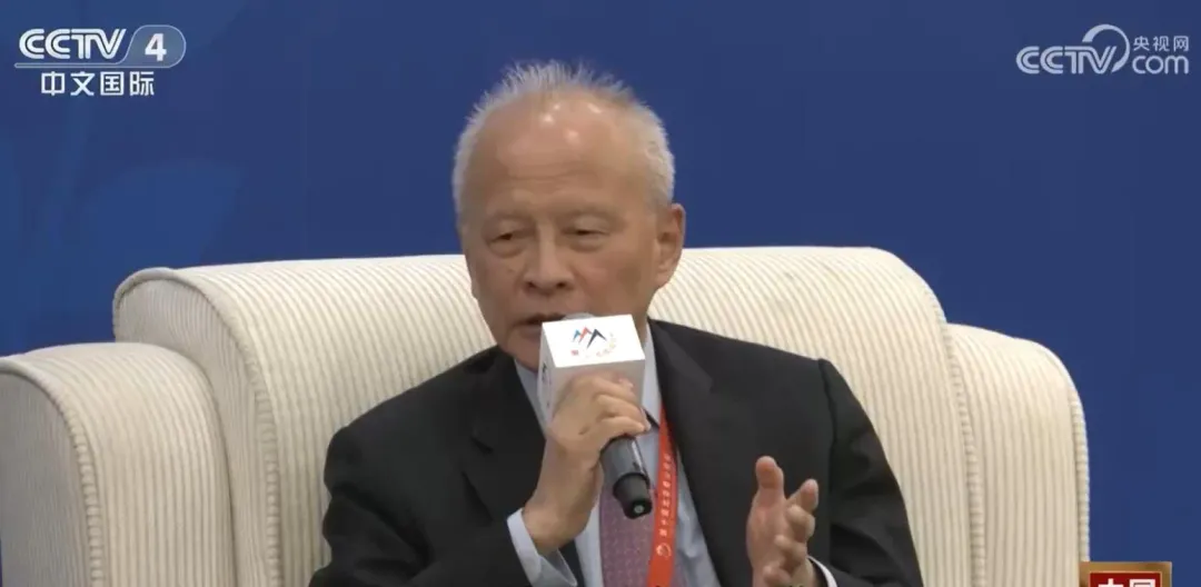 陸前駐美大使崔天凱指出台灣問題是中美關係的第一條紅線。(圖/翻攝央視網)