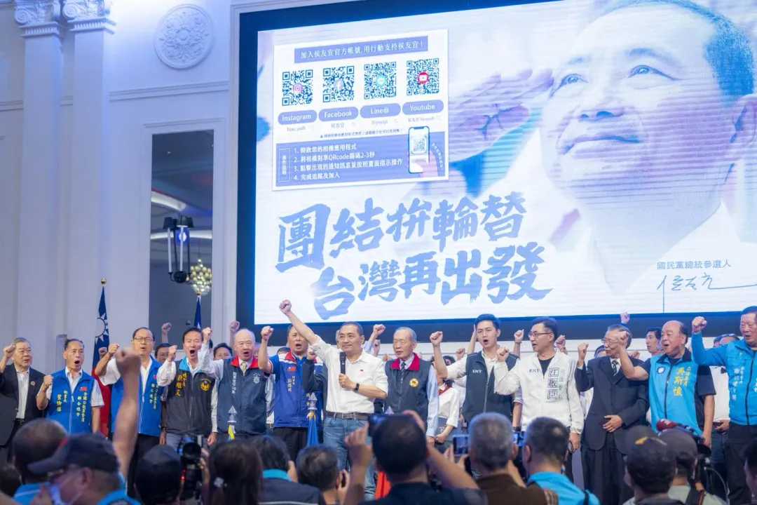 侯友宜許諾當選總統後，行憲紀念日將全國放假（圖／侯友宜競辦提供）