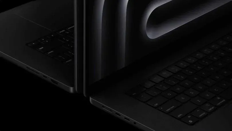 MacBook Pro全新配色「太空黑」(圖/翻攝自蘋果官網)