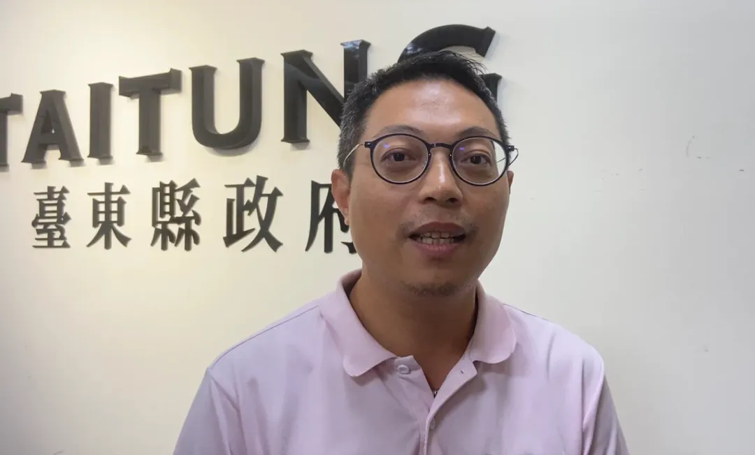 台東縣府交通科長劉奇朋。（圖／中天新聞）