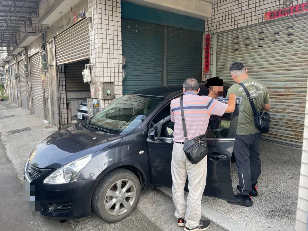 台中男開Uber販毒被逮。（圖／台中第二分局提供）