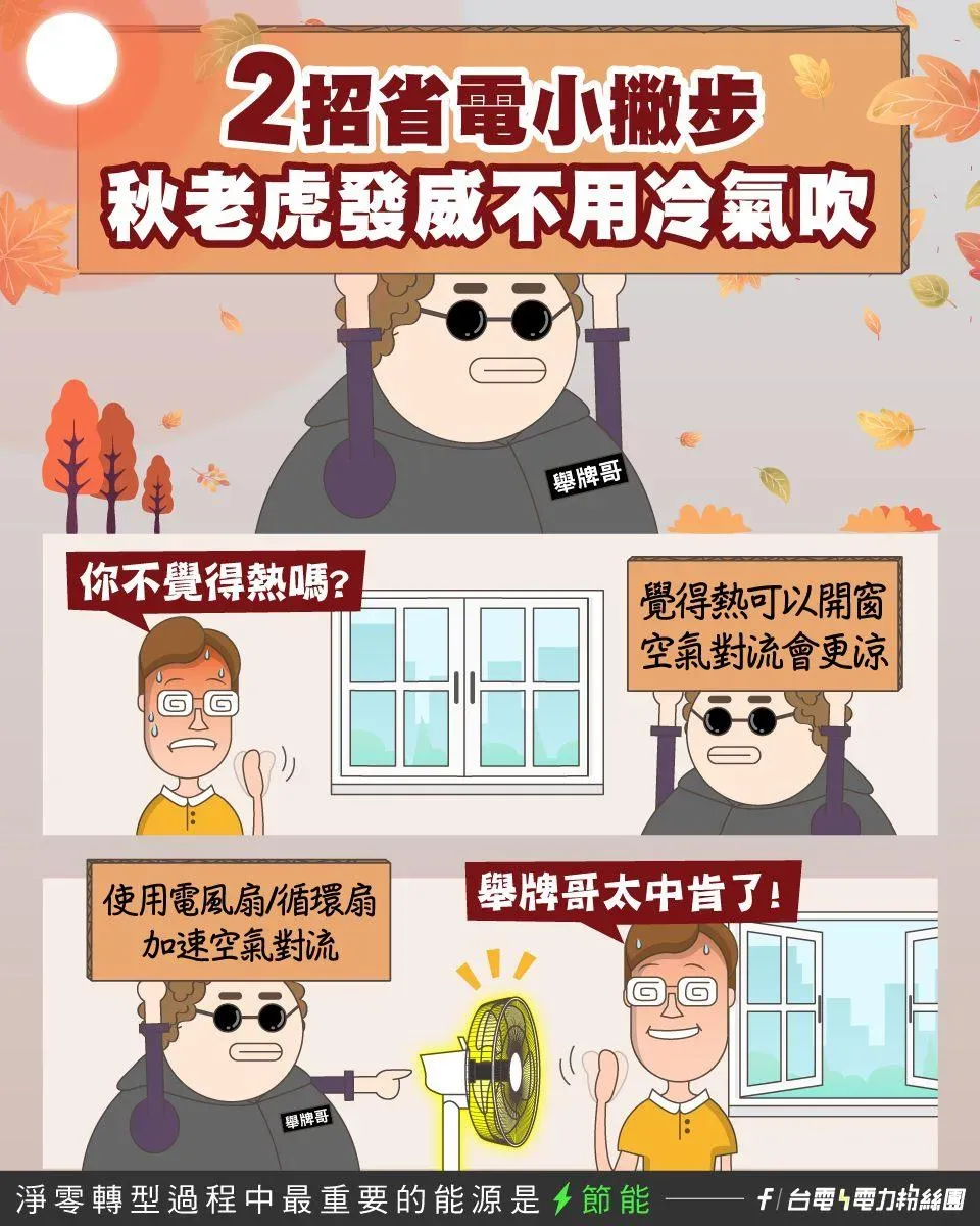 2招省電小撇步。（圖／台電電力粉絲團）