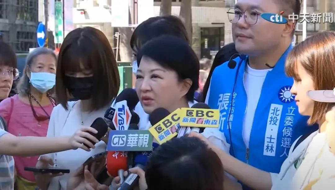 盧秀燕。（圖/中天新聞）