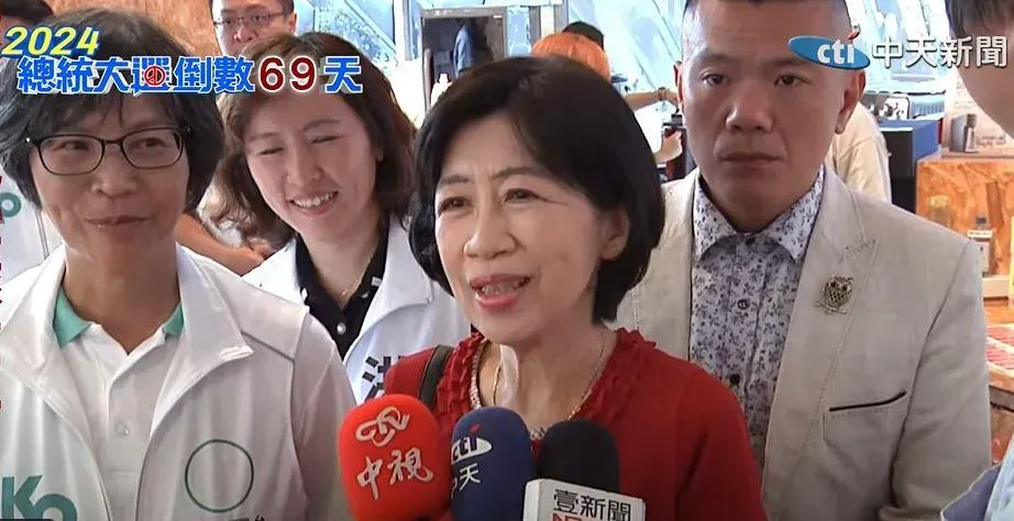 柯文哲妻子陳佩琪資料照。(圖/中天新聞)