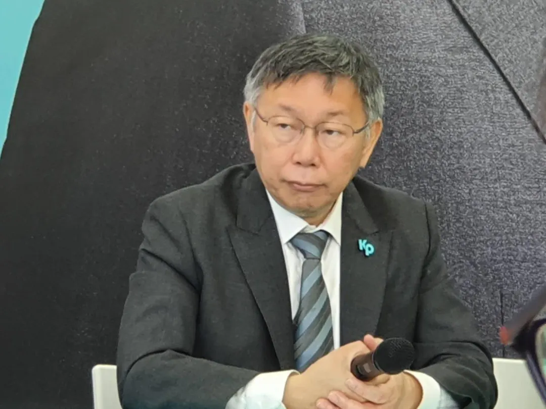 柯文哲稱柯媽媽和前立委黃國昌的違建都拆了。（圖／林保宏攝）