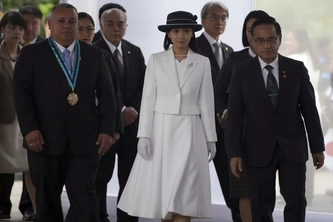 姊姊真子公主出嫁後，佳子公主公務變得繁重。（圖／美聯社）