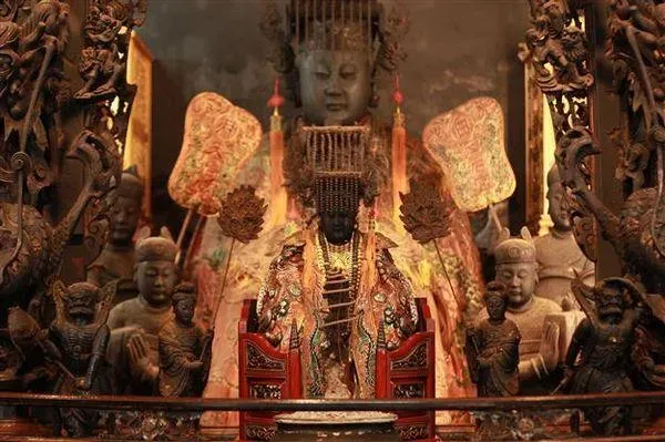 鹿港天后宮媽祖神尊。（圖／翻攝鹿港天后宮官網）