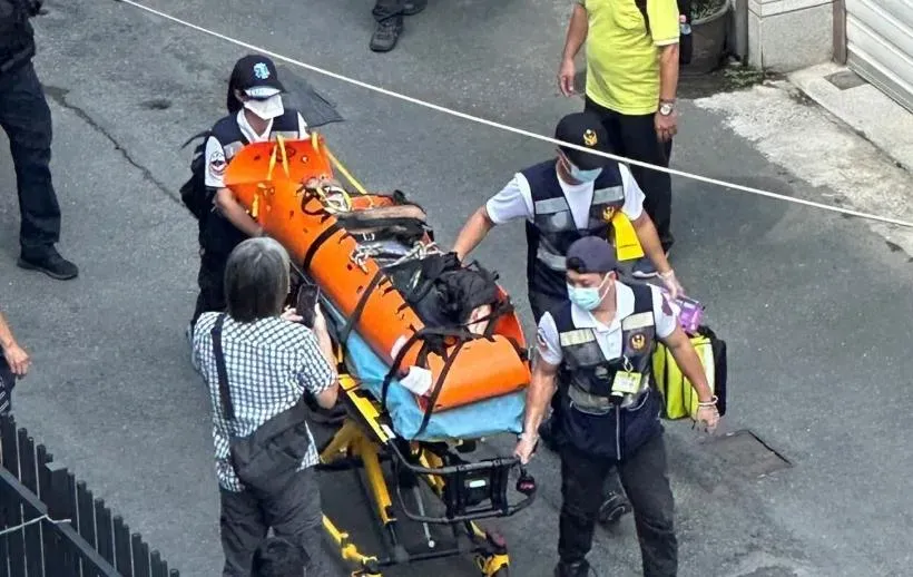 嫌犯跳樓拒捕被送醫治療。(圖/資料畫面)