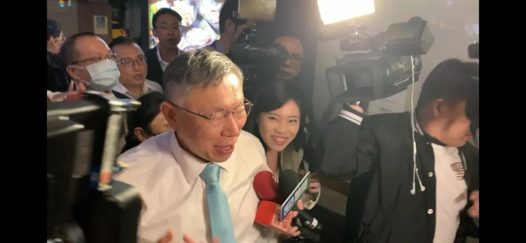 柯文哲與國民黨達成合作共識(圖/記者羅志華攝)