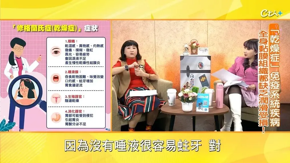 乾燥症。(圖/《健康點點名》)