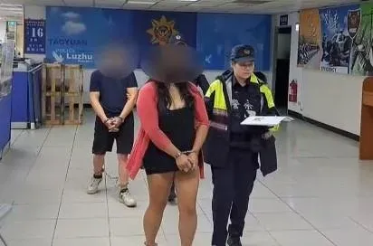 兩名竊賊被移送法辦。（圖／翻攝畫面）