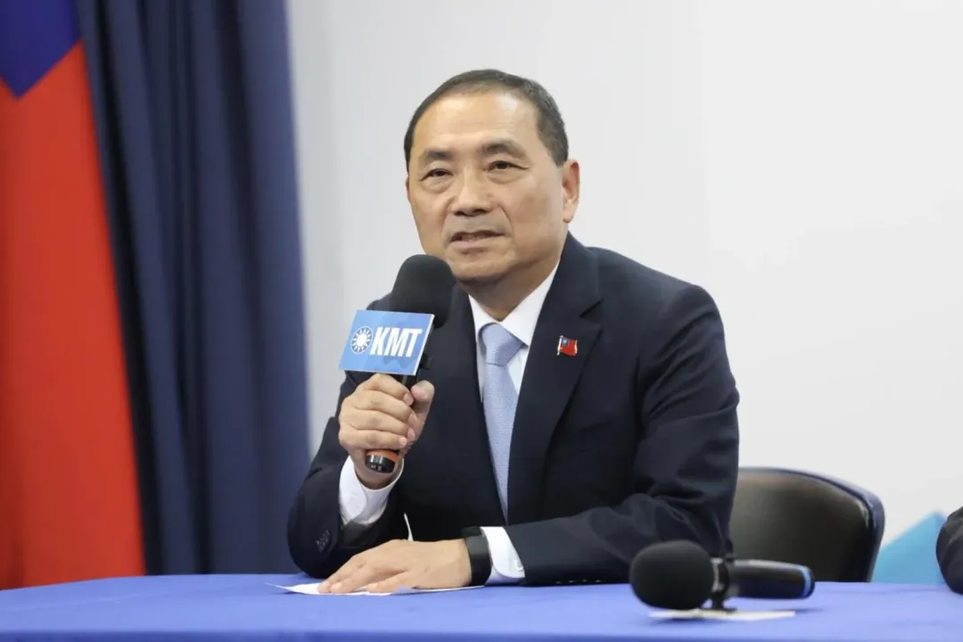 侯友宜表示國民黨的軍令狀已下,沒有模糊空間。(圖/國民黨提供)